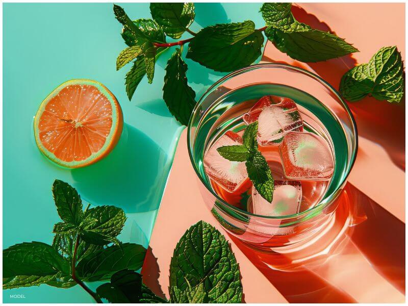Staying hydrated is essential for surgery preparation and recovery.